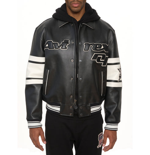 AVIREX Brooklyn Jacket Mens Apparel